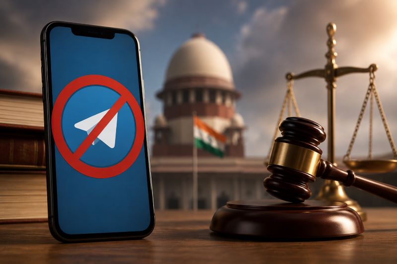 टेलीग्राम पर रोक का फैसला कितना कानूनी है? जानिए भारत में ऐप ब्लॉक करने के नियम क्या कहते हैं टेलीग्राम पर रोक का फैसला कितना कानूनी है? जानिए भारत में ऐप ब्लॉक करने के नियम क्या कहते हैं