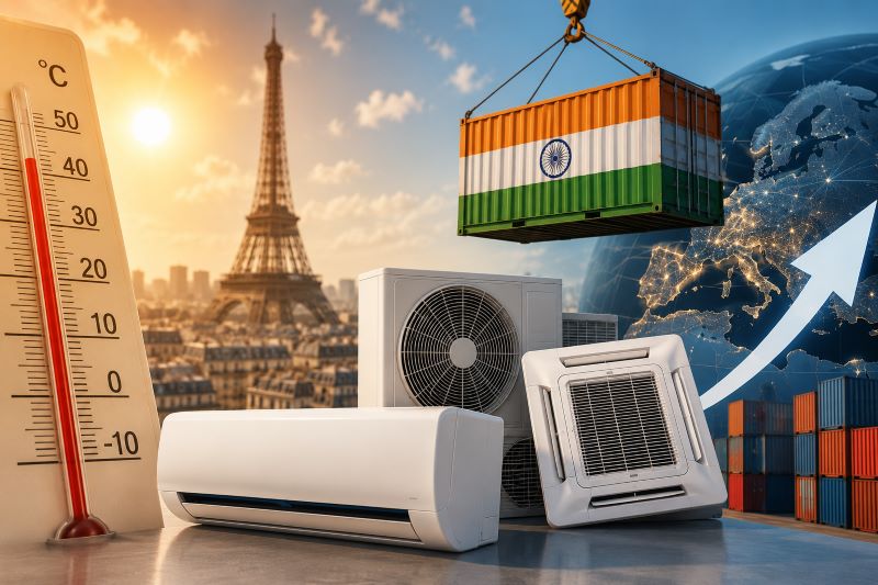 यूरोप की तपती गर्मी से भारत को बड़ा मौका, 10 अरब डॉलर के एसी बाजार में एंट्री की तैयारी में कंपनियां