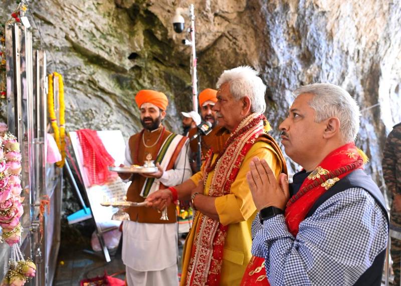 अमरनाथ यात्रा से पहले तैयारियों का अंतिम दौर, बाबा बर्फानी की पूजा संपन्न; 3 जुलाई से शुरू होगी 57 दिन की तीर्थ यात्रा