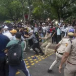 संसद मार्च से पहले जंतर-मंतर पर बवाल, CJP प्रदर्शनकारियों और पुलिस के बीच टकराव; लाठीचार्ज के बाद बढ़ा तनाव