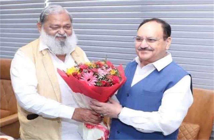 राजनीति से बढ़कर रिश्ते: अंबाला में जेपी नड्डा और अनिल विज की आत्मीय मुलाकात