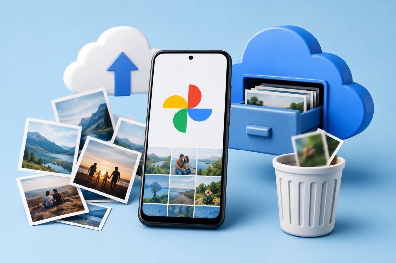 Google Photos में स्टोरेज खत्म होने की टेंशन? जरूरी यादें सुरक्षित रखते हुए ऐसे खाली करें स्पेस Google Photos में स्टोरेज खत्म होने की टेंशन? जरूरी यादें सुरक्षित रखते हुए ऐसे खाली करें स्पेस