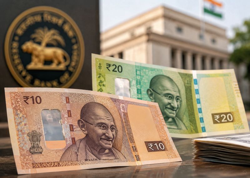 भारत में जल्द शुरू हो सकता है पॉलीमर नोटों का दौर, ₹10 और ₹20 से होगी नई करेंसी की टेस्टिंग भारत में जल्द शुरू हो सकता है पॉलीमर नोटों का दौर, ₹10 और ₹20 से होगी नई करेंसी की टेस्टिंग