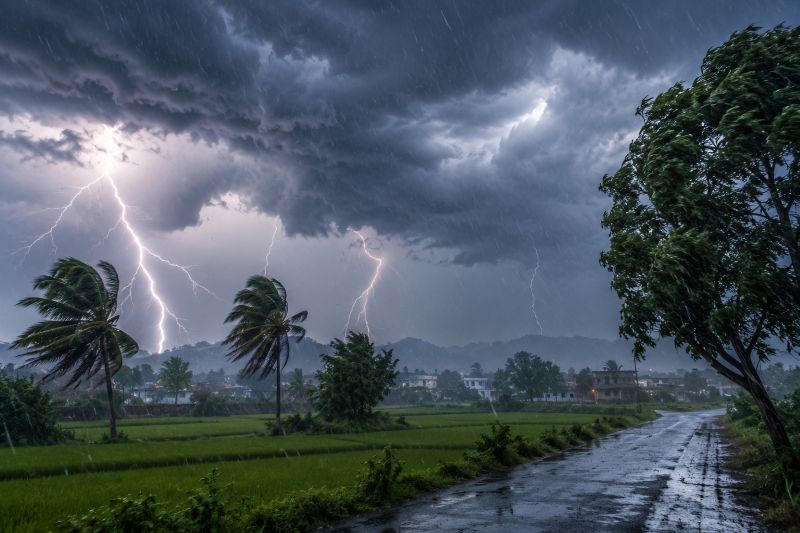 IMD ने कई राज्यों के लिए जारी किया भारी बारिश और तेज आंधी का अलर्ट