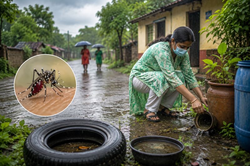 मानसून में बढ़ा डेंगू-मलेरिया का खतरा, डॉक्टरों की चेतावनी- छोटी लापरवाही भी पड़ सकती है भारी