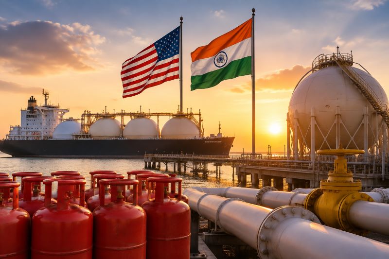 होर्मुज संकट के बीच भारत ने बदली एनर्जी रणनीति, अमेरिका से बढ़ी LPG-LNG सप्लाई; कतर को बड़ा झटका