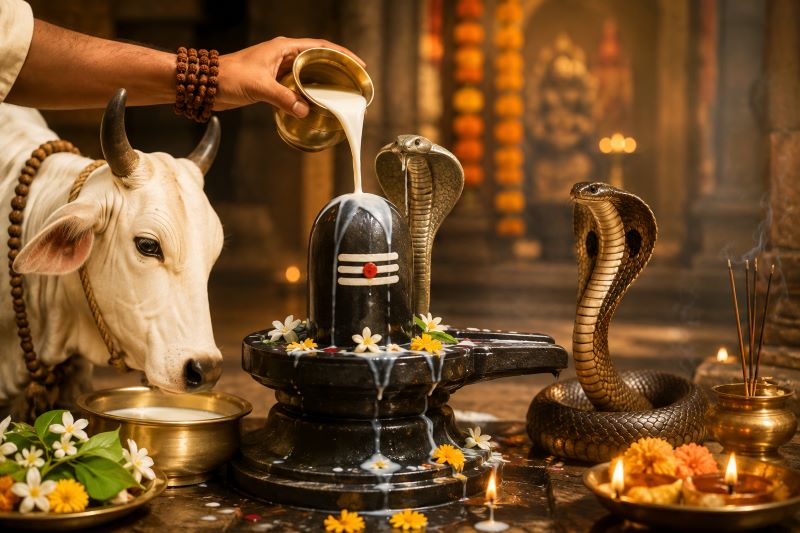 कालसर्प दोष से परेशान हैं तो नाग पंचमी पर करें ये उपाय, कच्चे दूध से शिवलिंग अभिषेक की है मान्यता