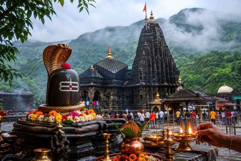 सावन में त्र्यंबकेश्वर में क्यों उमड़ती है कालसर्प दोष पूजा कराने वालों की भीड़? जानिए धार्मिक मान्यता, पूजा विधि और जरूरी नियम