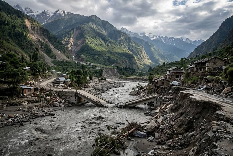 पिघलते ग्लेशियर, फटते बादल और टूटते पहाड़: हिमालय में क्यों बढ़ रही हैं फ्लैश फ्लड की घटनाएं?