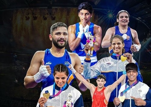 कॉमनवेल्थ गेम्स में भारत का दमदार जलवा, बॉक्सिंग में ऐतिहासिक प्रदर्शन; 10वें दिन 8 गोल्ड समेत कई पदक झटके