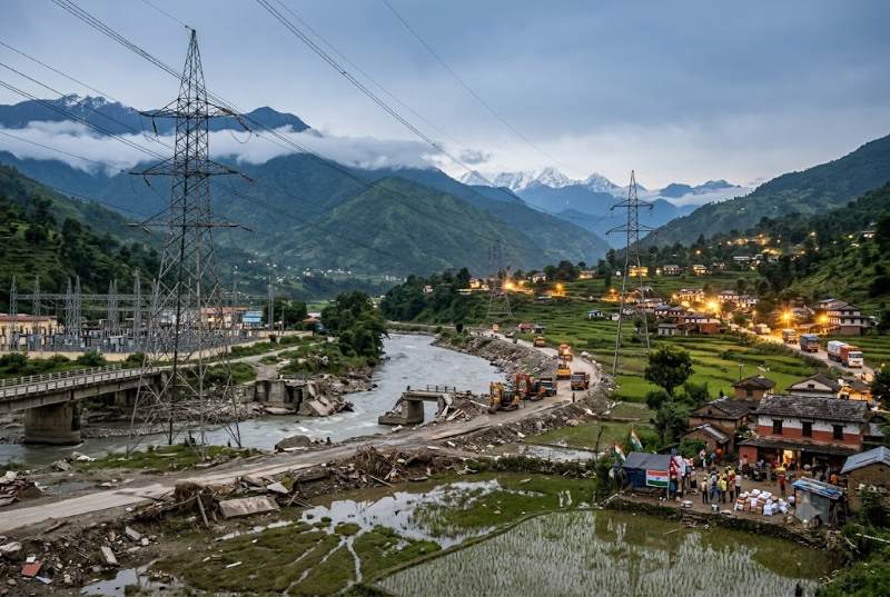 नेपाल में बाढ़ से बिजली संकट गहराया, भारत देगा 654 MW बिजली; रोज 18 घंटे होगी सप्लाई