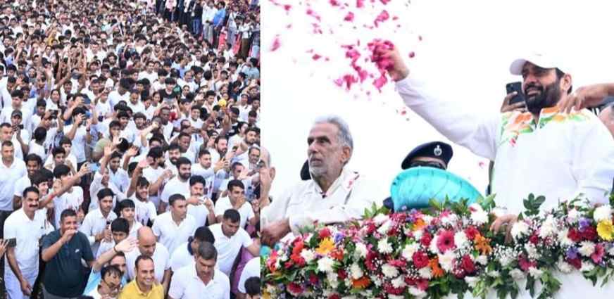 सूरजकुंड से गूंजा नशामुक्त हरियाणा का संकल्प, 1.35 लाख से ज्यादा लोगों ने दौड़ में लिया हिस्सा