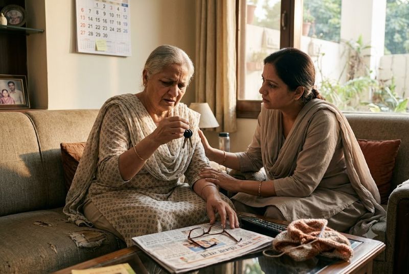 माता-पिता की इन बदली आदतों को सिर्फ बुढ़ापे का असर न समझें, डिमेंशिया का हो सकता है शुरुआती संकेत