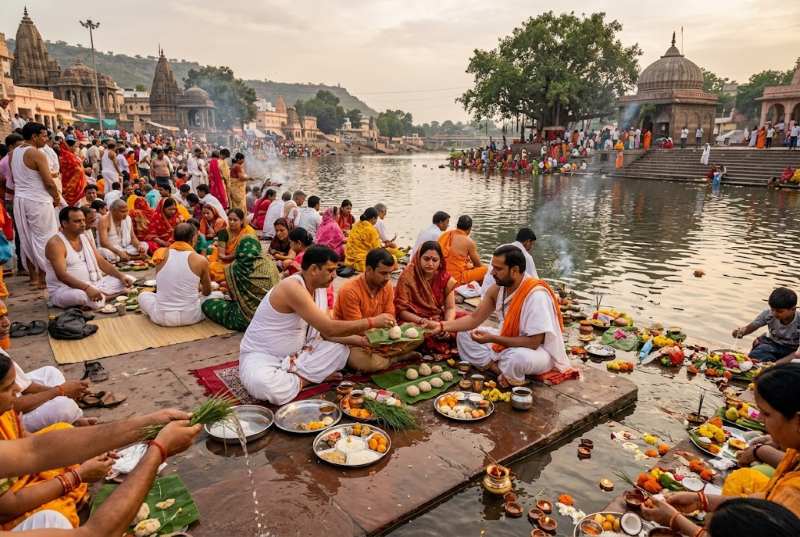पितृपक्ष में क्यों खास है उज्जैन का सिद्धवट? रामघाट से जुड़ी है भगवान राम के पिंडदान की मान्यता, जानें 2026 की सभी श्राद्ध तिथियां पितृपक्ष में क्यों खास है उज्जैन का सिद्धवट? रामघाट से जुड़ी है भगवान राम के पिंडदान की मान्यता, जानें 2026 की सभी श्राद्ध तिथियां