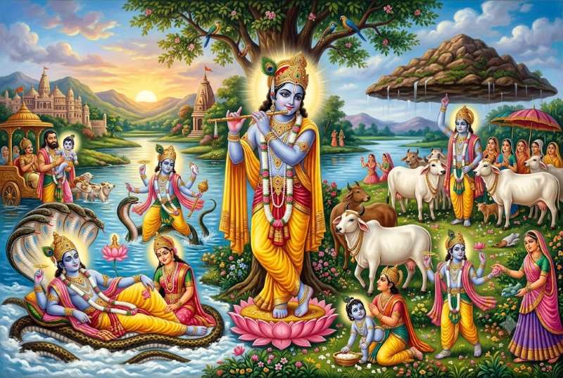 श्रीकृष्ण के 108 नामों का क्या है रहस्य? हर नाम में छिपी है कान्हा की लीला और स्वरूप की अलग कहानी