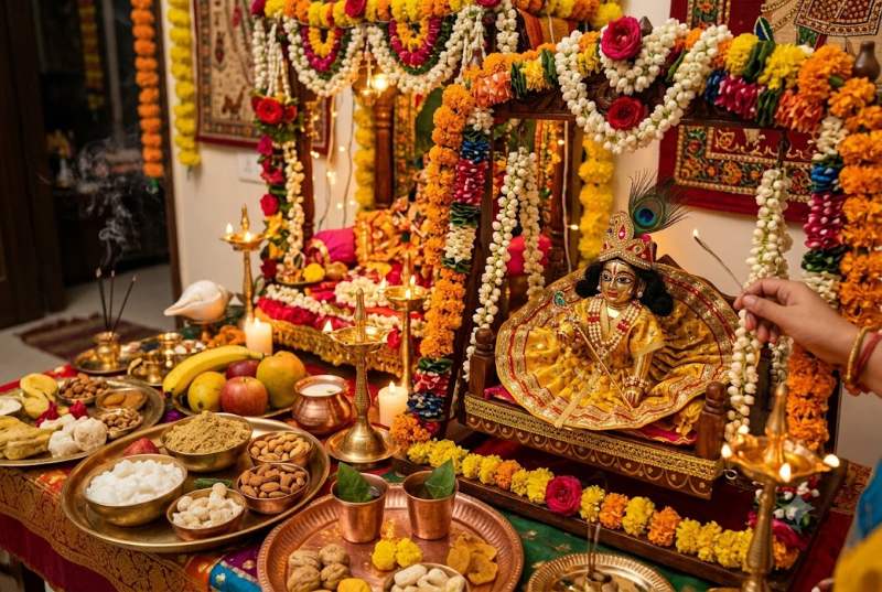 श्रीकृष्ण जन्माष्टमी आज: पूजा में इन बातों का रखें ध्यान, जानें व्रत से पारण तक की पूरी जानकारी
