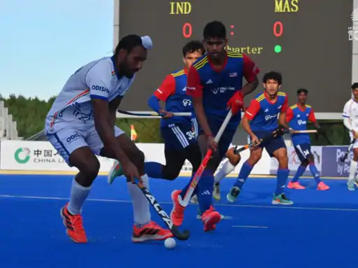 लगातार तीसरे खिताब से एक जीत दूर भारत, मलेशिया को 3-1 से मात देकर जूनियर एशिया कप फाइनल में बनाई जगह