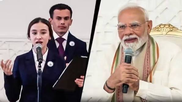 उज्बेक छात्रों ने हिंदी में सुनाई प्रधानमंत्री मोदी की कविताएं, भावुक हुए PM: भारत से बढ़ते जुड़ाव की दिखाई झलक