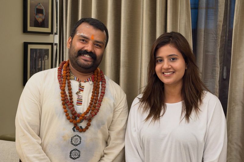 अंजलि अरोड़ा की ‘रामायण कथा’ को मिला हनुमान का आशीर्वाद, शोभिनव सत्य संग शेयर की तस्वीरें