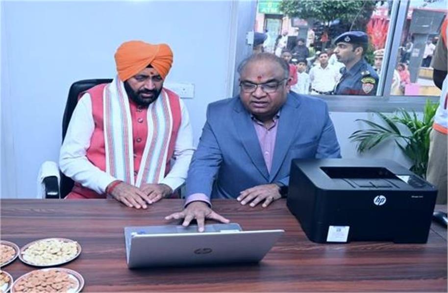 पंचकूला के मनसा देवी मंदिर में हरियाणा की पहली टूरिस्ट पुलिस पोस्ट शुरू, 20 जवान देंगे 24 घंटे सुरक्षा