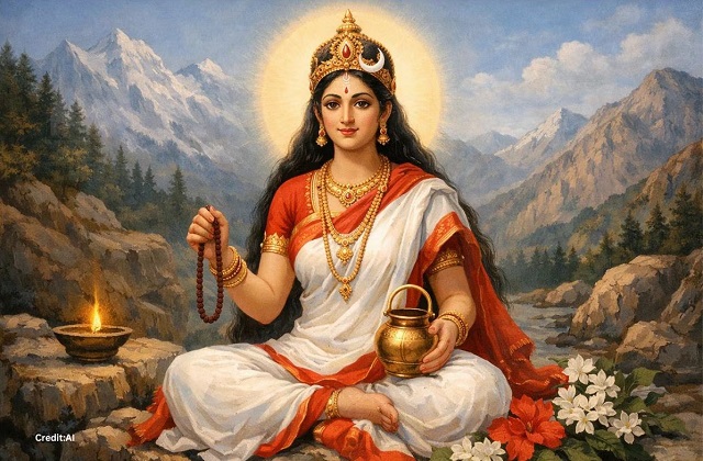 नवरात्रि के दूसरे दिन मां ब्रह्मचारिणी की आराधना से मिलता है धैर्य और साधना का आशीर्वाद, जानें पूजा का सही तरीका, मंत्र, पौराणिक कथा और आरती