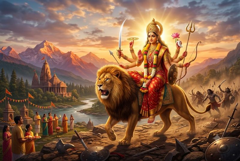 नवरात्रि के छठे दिन मां कात्यायनी की पूजा का विशेष महत्व, पढ़ें पौराणिक कथा, आरती और प्रभावशाली मंत्र नवरात्रि के छठे दिन मां कात्यायनी की पूजा का विशेष महत्व, पढ़ें पौराणिक कथा, आरती और प्रभावशाली मंत्र