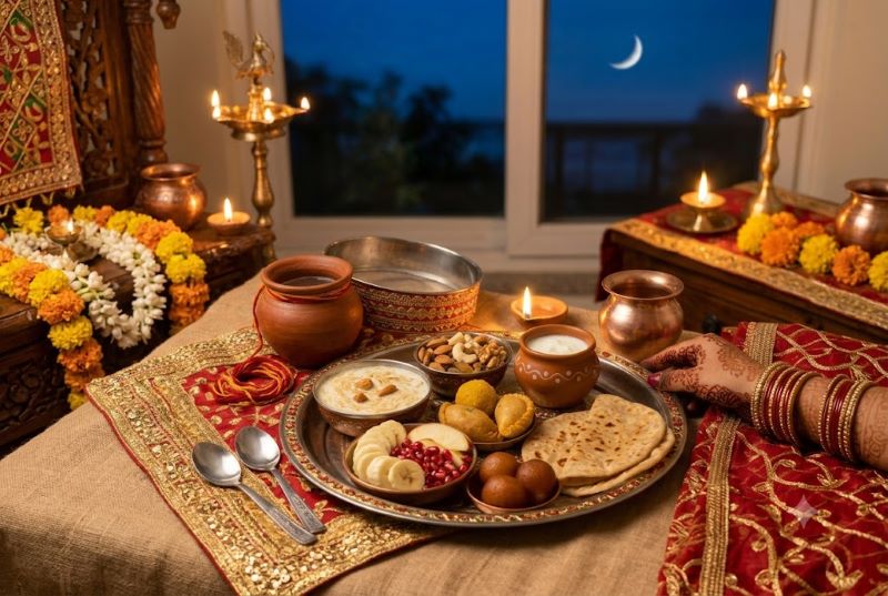 करवाचौथ पर दिनभर कैसे बनाए रखें ऊर्जा? सरगी की थाली में शामिल करें ये पौष्टिक चीजें, जानें सही समय और परंपरा