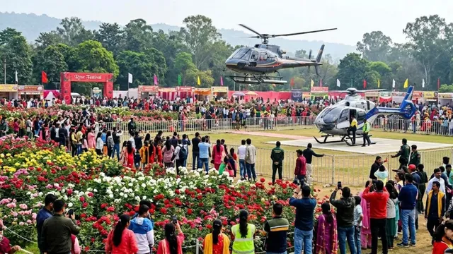 रोज फेस्टिवल-2027 पर 1.32 करोड़ खर्च करेगा निगम, हेलीकॉप्टर राइड से शहर देखने का भी मिल सकता है मौका रोज फेस्टिवल-2027 पर 1.32 करोड़ खर्च करेगा निगम, हेलीकॉप्टर राइड से शहर देखने का भी मिल सकता है मौका