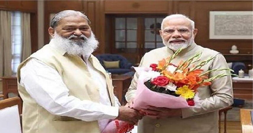 अनिल विज ने पीएम मोदी को दी 25 वर्ष की प्रशासनिक यात्रा पर बधाई, सेवा और सुशासन को बताया पहचान