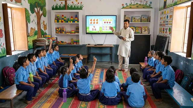 निपुण हरियाणा से बदलेगा प्राथमिक शिक्षा का अंदाज, एआई और स्मार्ट टीवी से पढ़ाएंगे शिक्षक