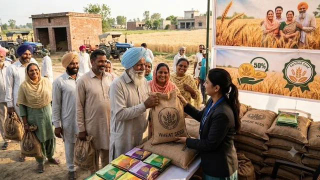 पंजाब में गेहूं के प्रमाणित बीज पर मिलेगी 50% सब्सिडी, 50 करोड़ रुपये की योजना से 2.42 लाख किसानों को लाभ