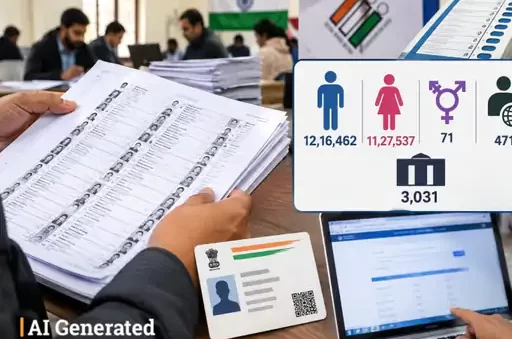 लुधियाना की फाइनल मतदाता सूची जारी, 3.39 लाख नाम हटे; अब जिले में 23.44 लाख वोटर